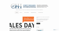 Desktop Screenshot of blog-chetholmes.com